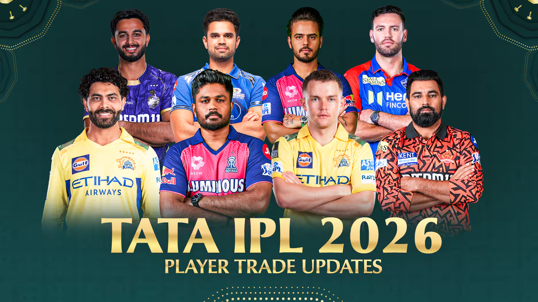IPL 2026 all teams and captains - LaserGame247